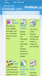 Mobile Screenshot of petwalk.com